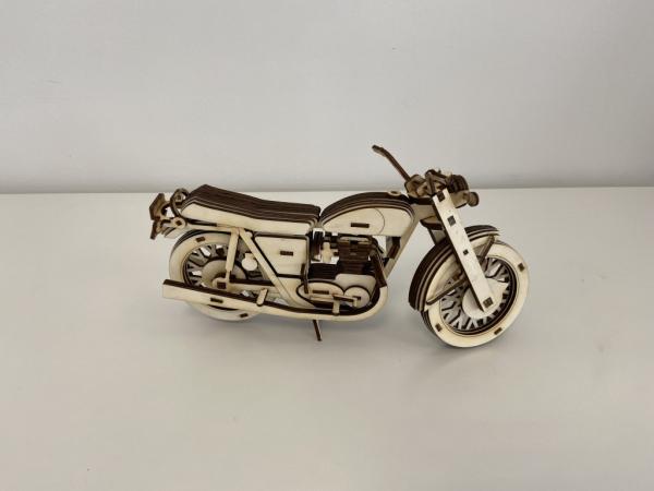 Triumph Trident 750 ´71 als 3D Wood Model